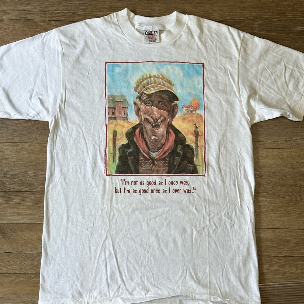 Vintage 90s Mike Scovel Art T-shirt